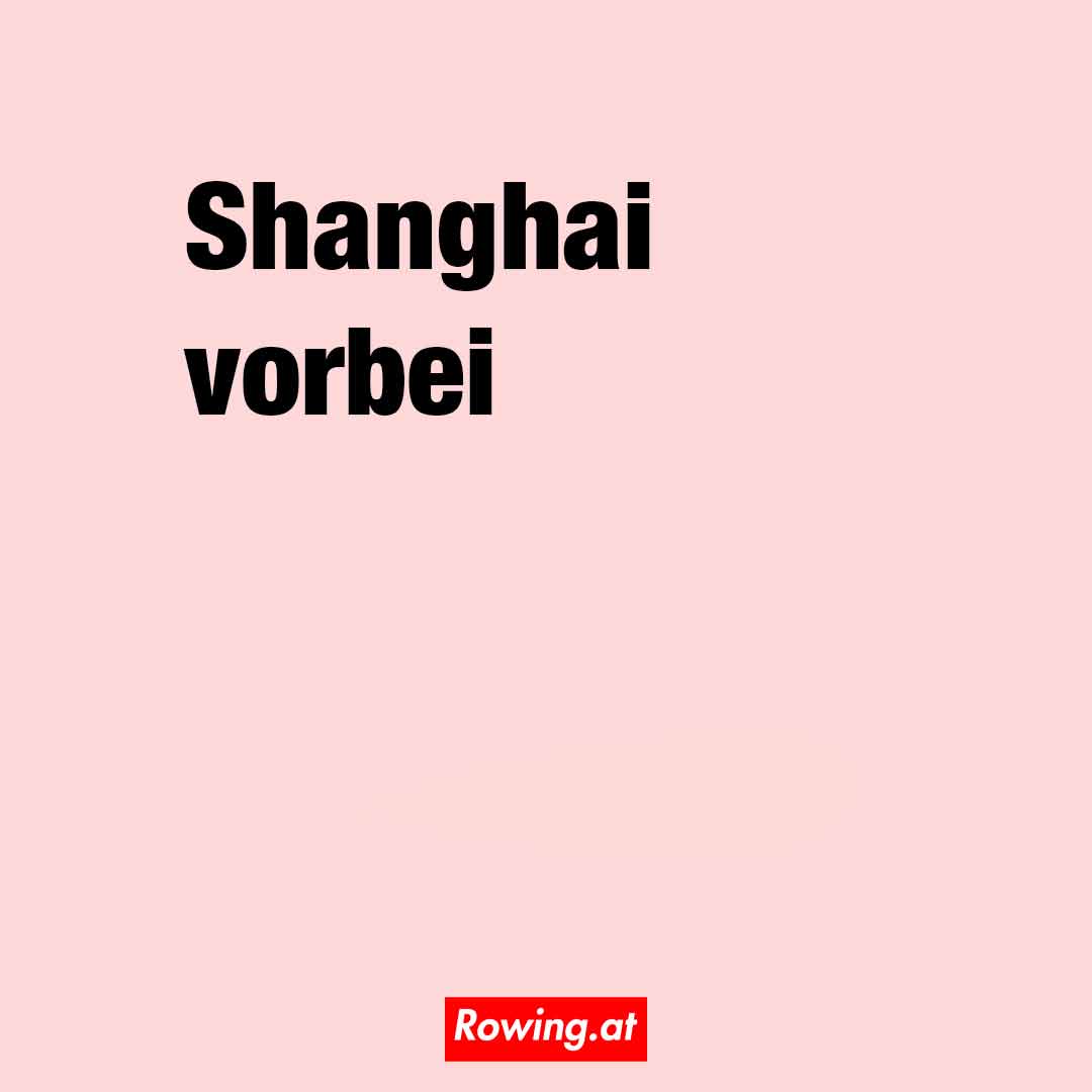 🇨🇳 Shanghai vorbei: 1 Medaille für Österreich