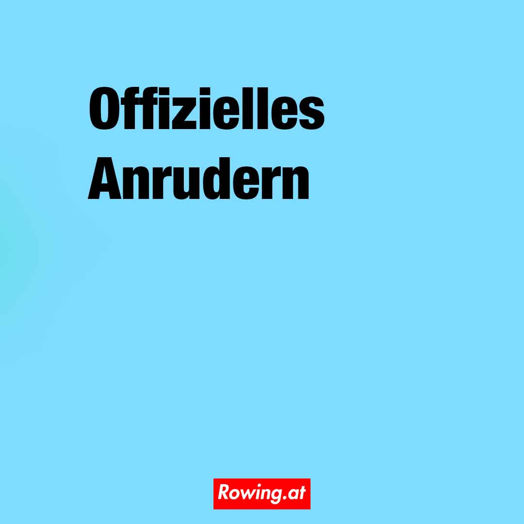 🚣‍♂️ Offizielles Anrudern 2026 am Sonntag